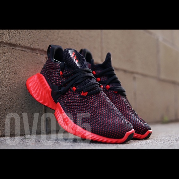 adidas alphabounce instinct black red